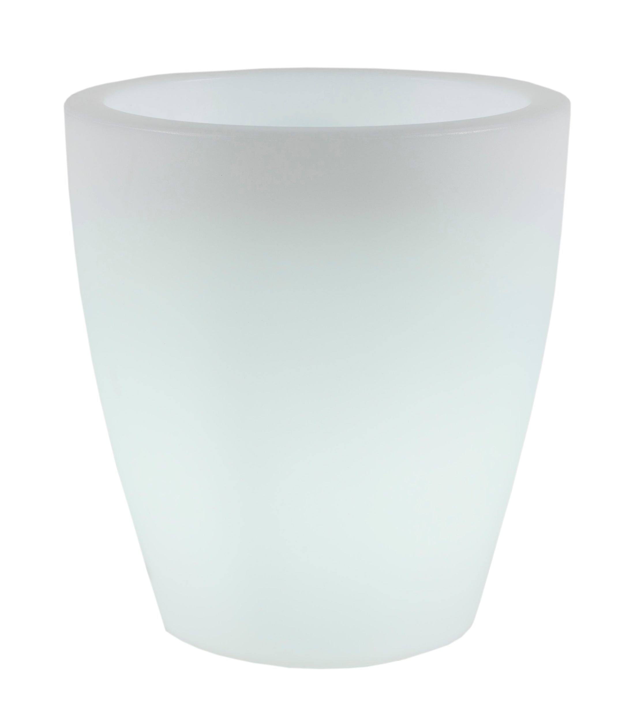 Lampa ogrodowa doniczka Violeta 40 Solar LED biała