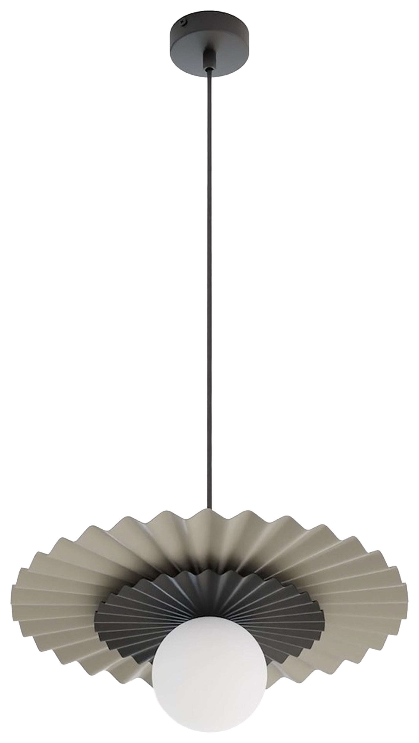 Lampa wisząca Umbra czerń/mokka