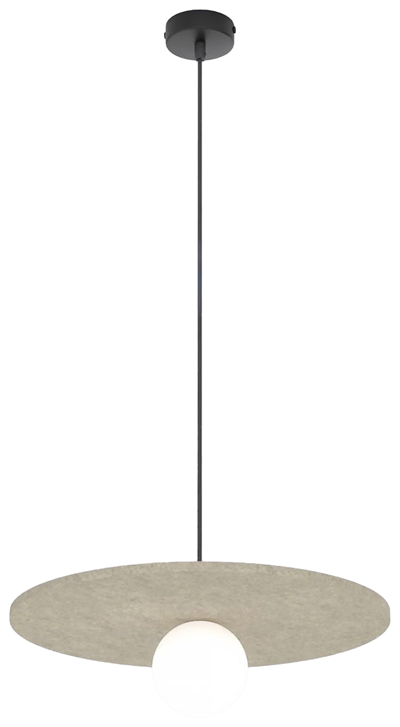 Lampa wisząca Calma beżowa