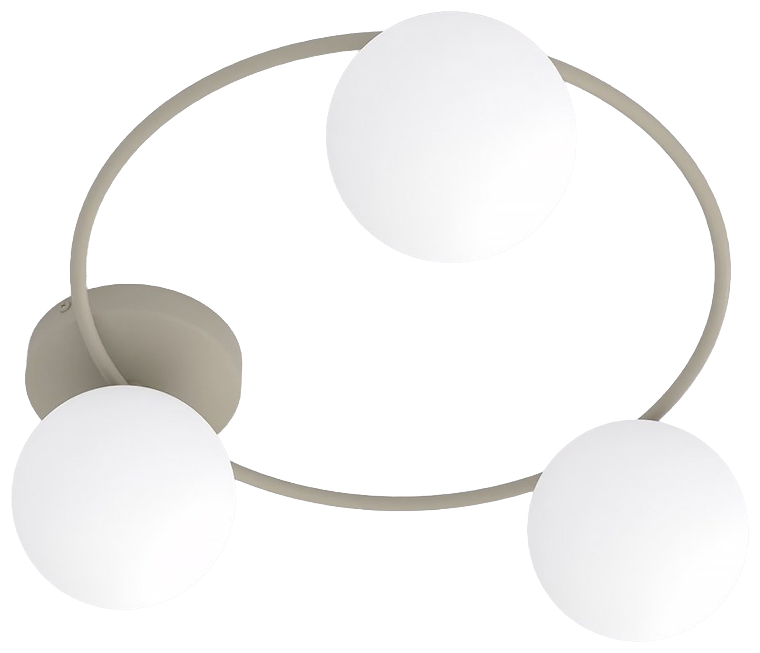 Lampa wisząca Sopra x3 mokka opal
