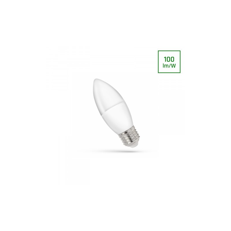 Led Świecowa E-27 230V 1W Cw Spectrum