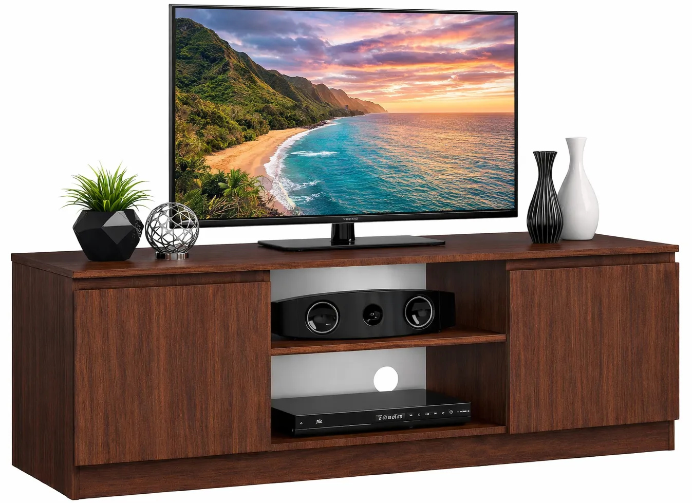 Szafka pod telewizor 120 cm z drzwiczkami Galapi 3X | Edinos.pl