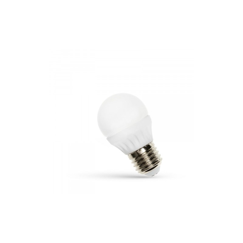E27 Żarówka Led 6W Kulka - Biała Zimna