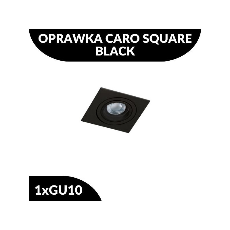 Oprawka Caro Square Black