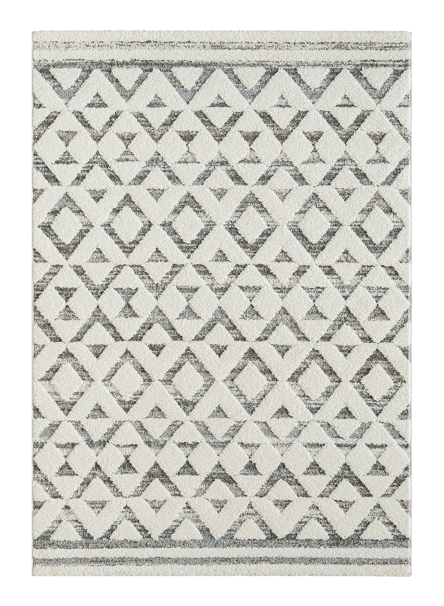 Dywan Sevilla 160x230 cm biało-szary