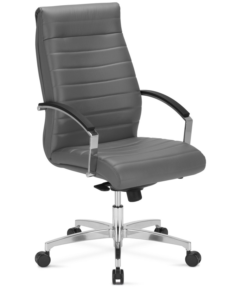 Fotel gabinetowy Lynx LB steel 43