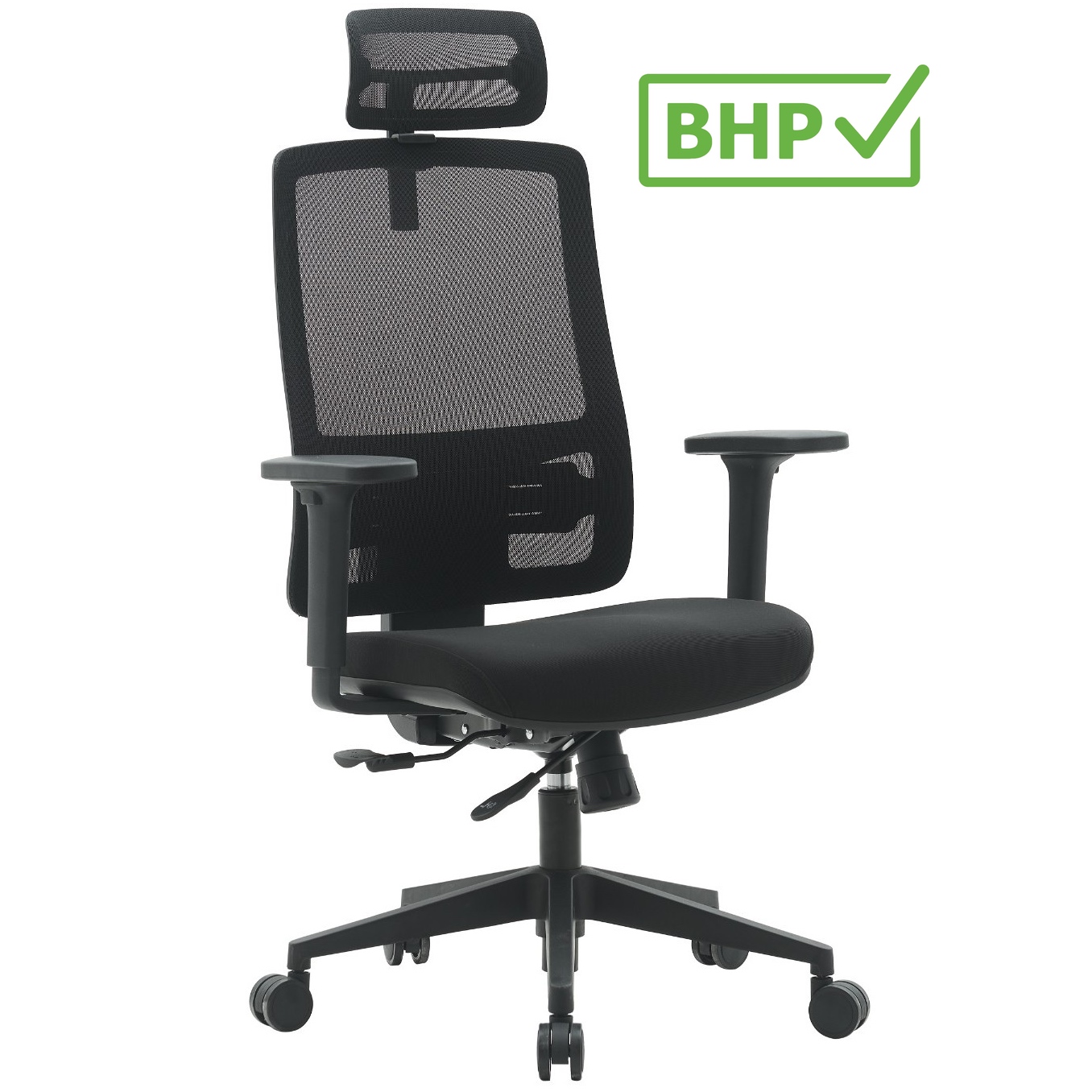 Krzesło do biura i home office Popstar Mesh Lux HR, zgodne z normą BHP