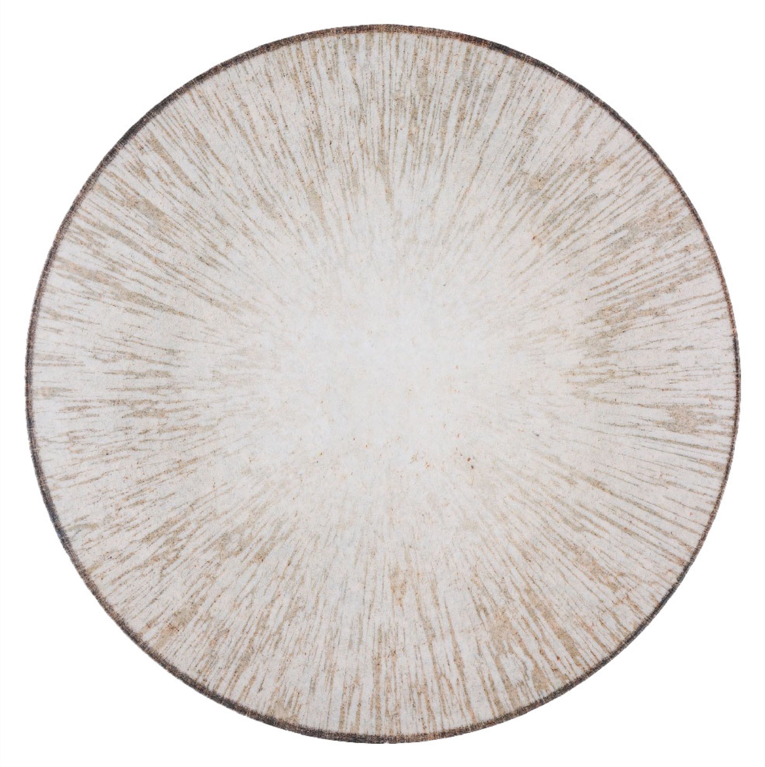 Talerz płytki porcelanowy Boss 27 cm brązowy