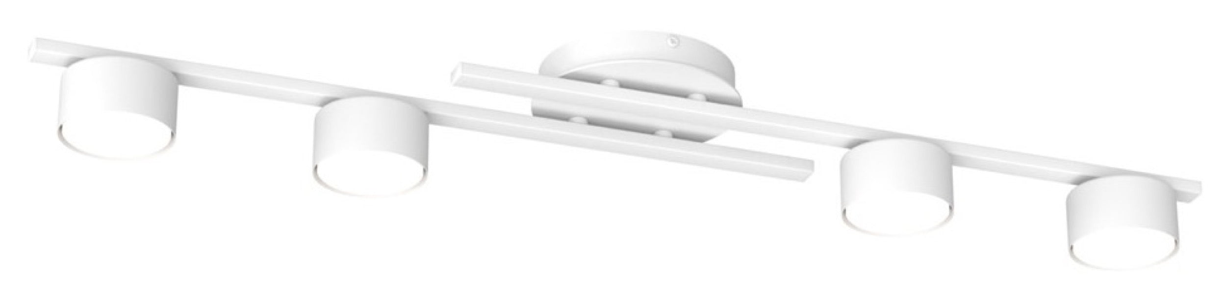 Lampa sufitowa Fragment x4 biała