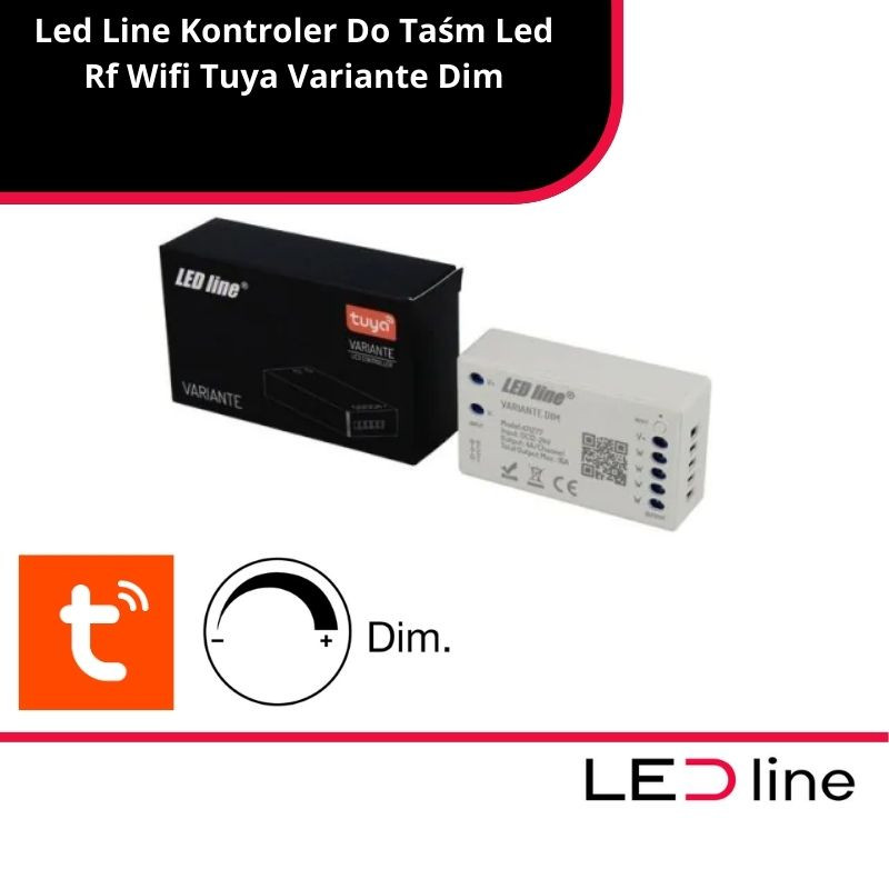 Led Line™ Kontroler Variante Rf Wifi Tuya Dim