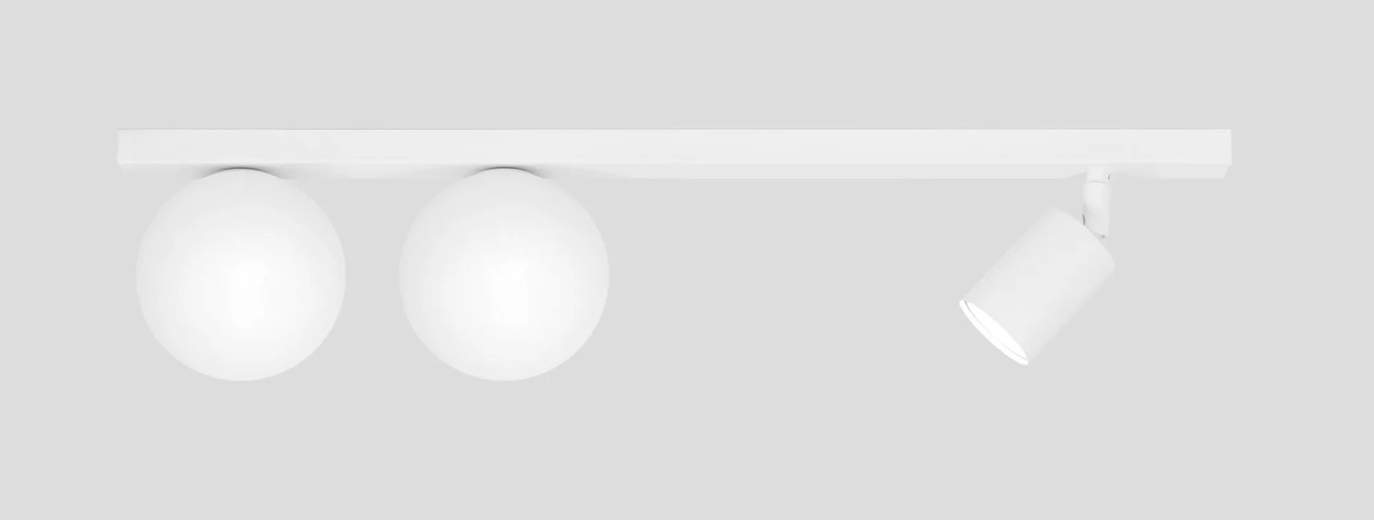 Nowoczesna lampa z kloszami i spotami J089-Akro | Edinos.pl