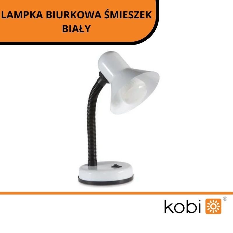 Lampka Biurkowa Śmieszek Biały