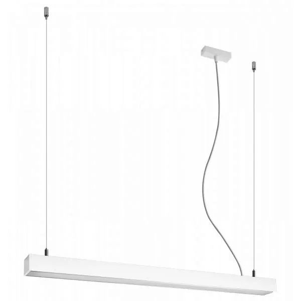 Biała lampa wisząca LED biurowa EX618-Herrick | Edinos.pl