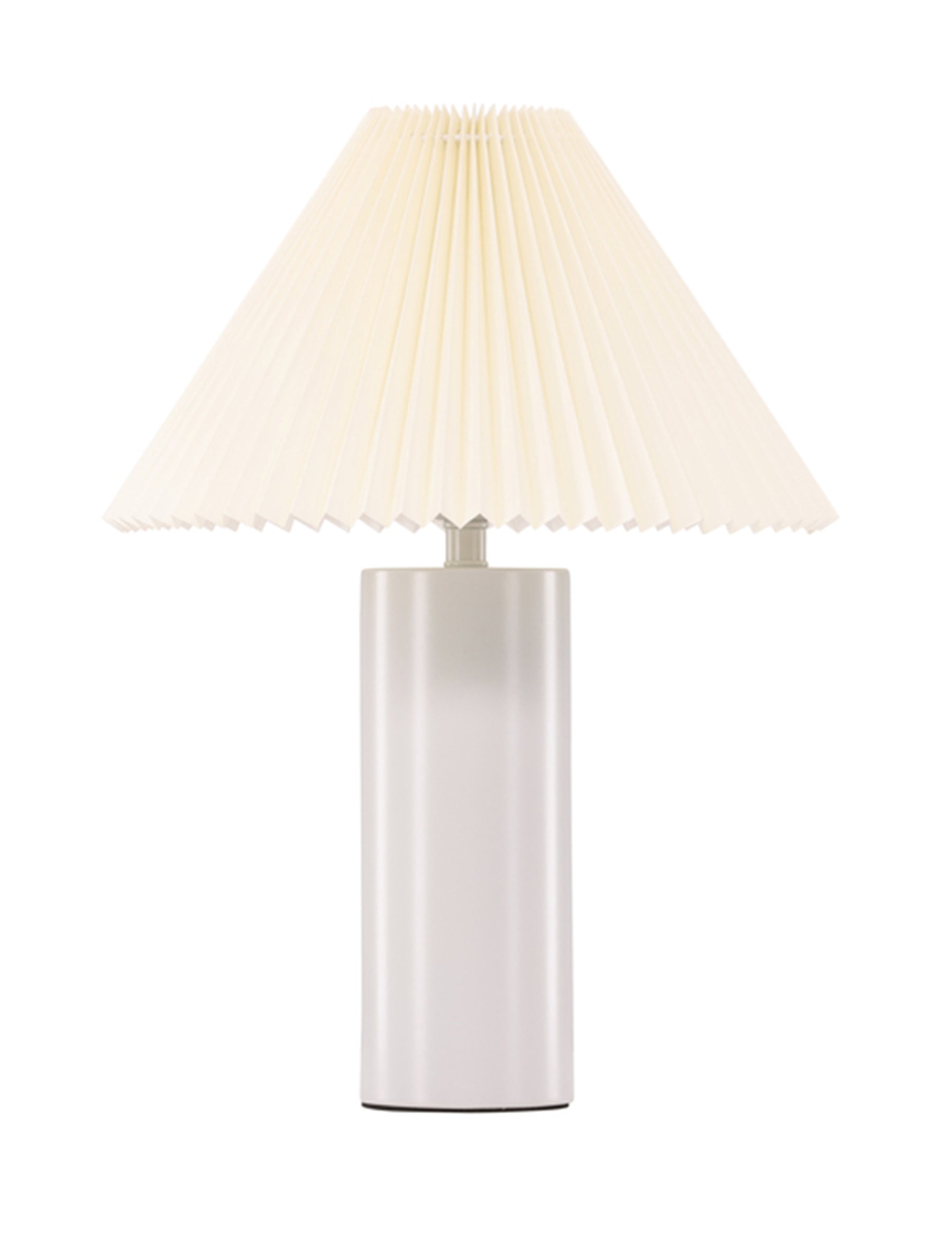 Lampa stołowa Largin 45 cm kremowa