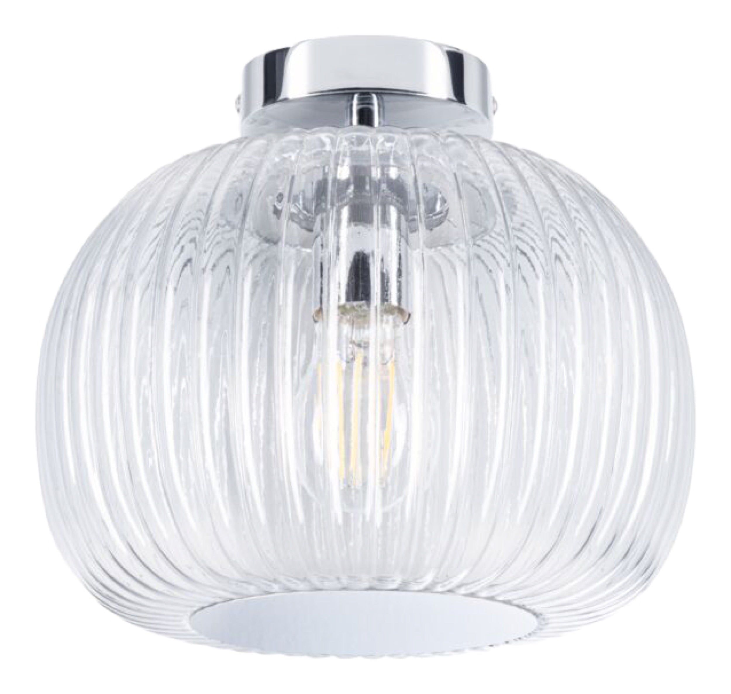 Plafon Ruya 25 cm łazienkowy chrom