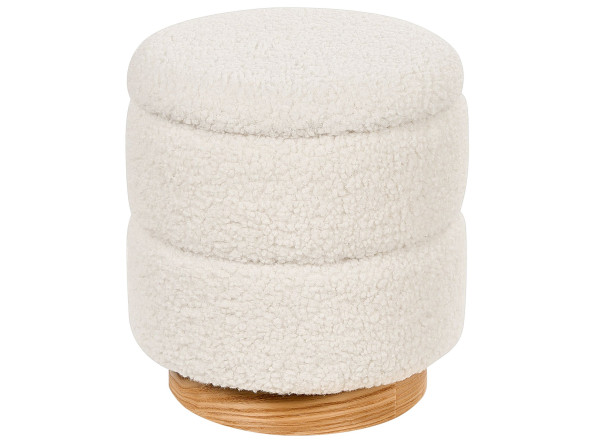 Pufa pufka tkanina teddy boucle baranek