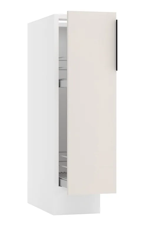 Beżowa dolna szafka kuchenna cargo 20 cm Bixor 4X | Edinos.pl
