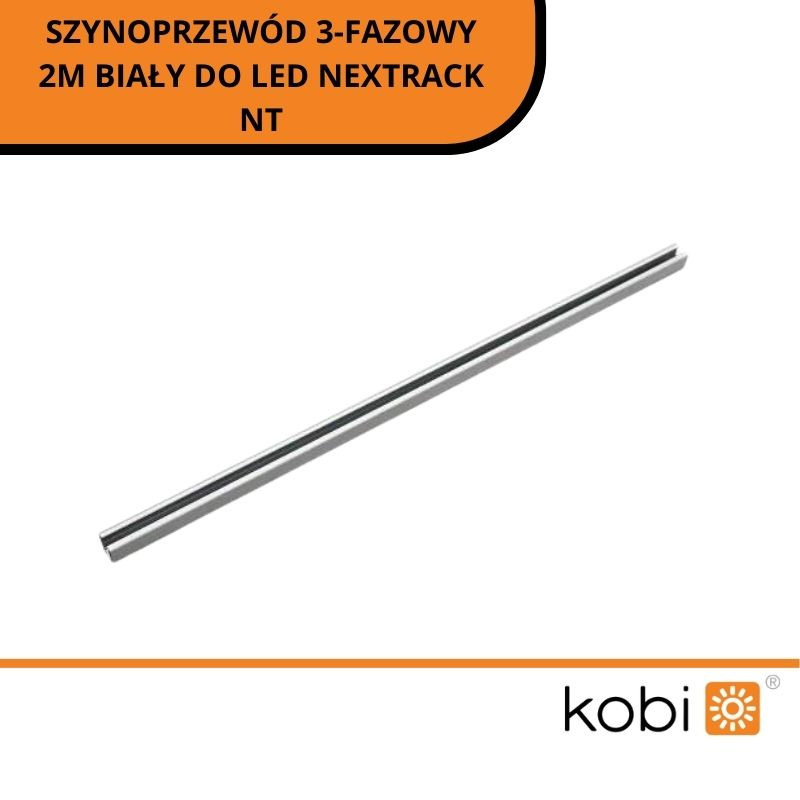 Szynoprzewód 3-Fazowy 2M Biały Do Led Nextrack Nt