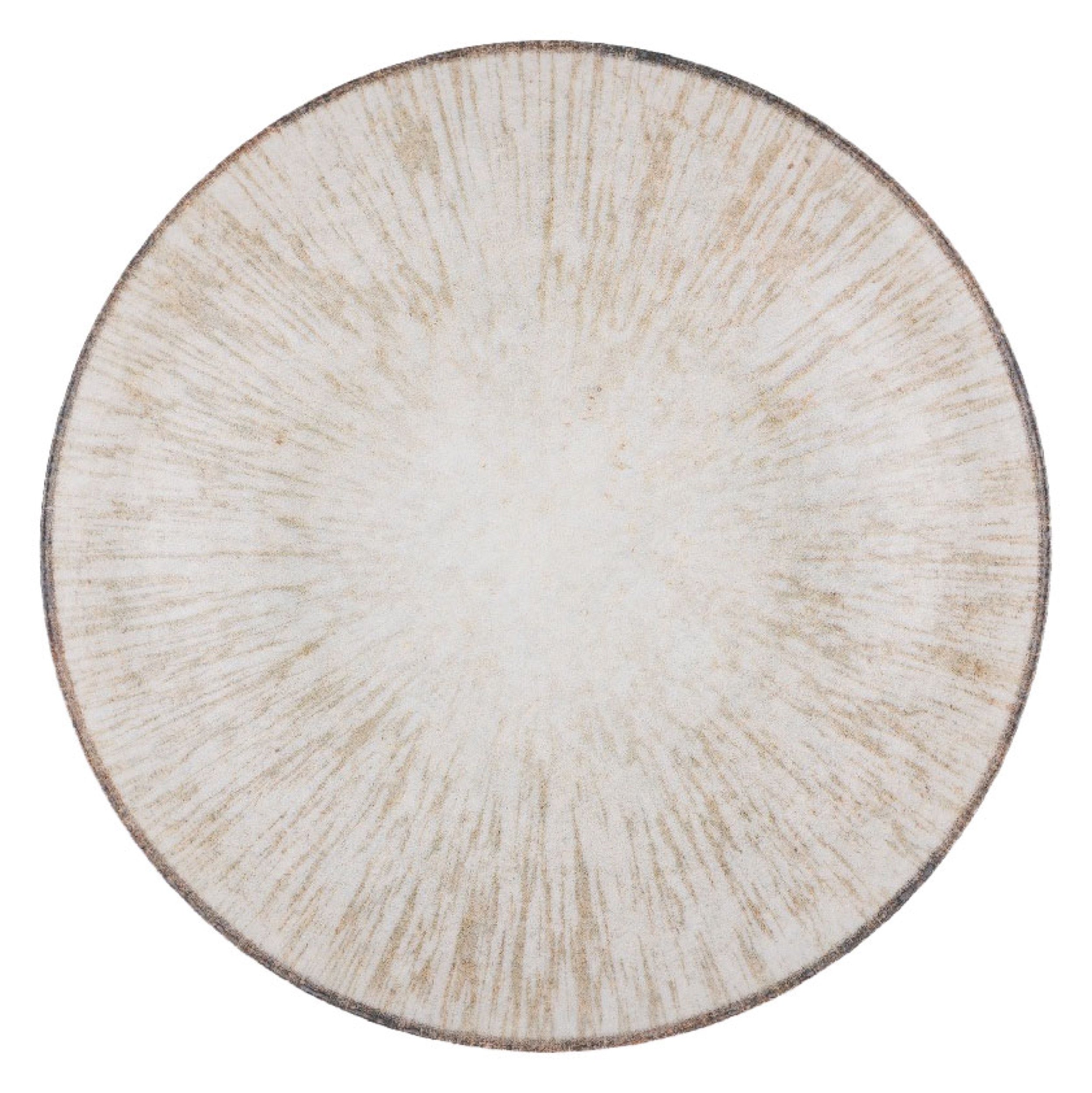 Talerz głęboki porcelanowy Roma 22 cm brązowy