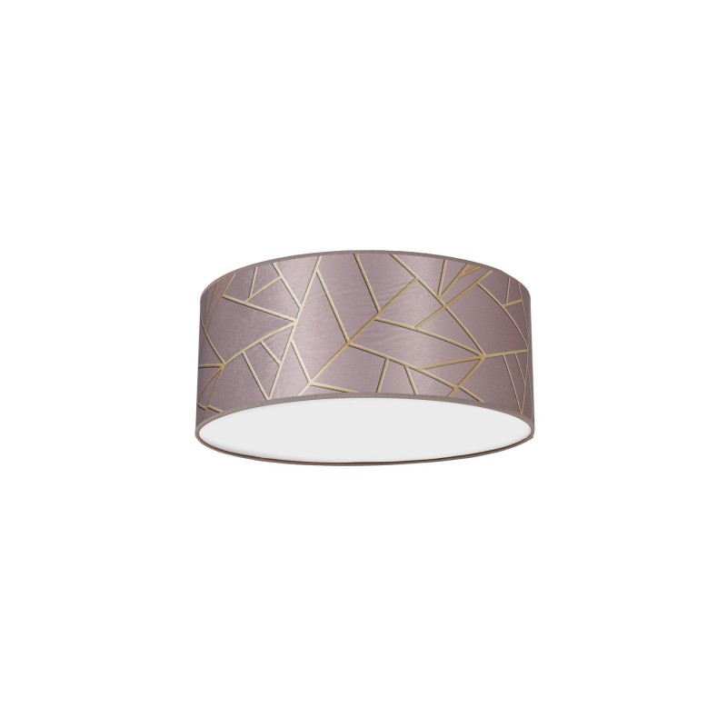 Lampa Sufitowa Ziggy Pink Gold/Pink 1Xe27