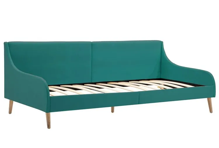 Zielona sofa z materacem z pianką Memory Wollio | Edinos.pl