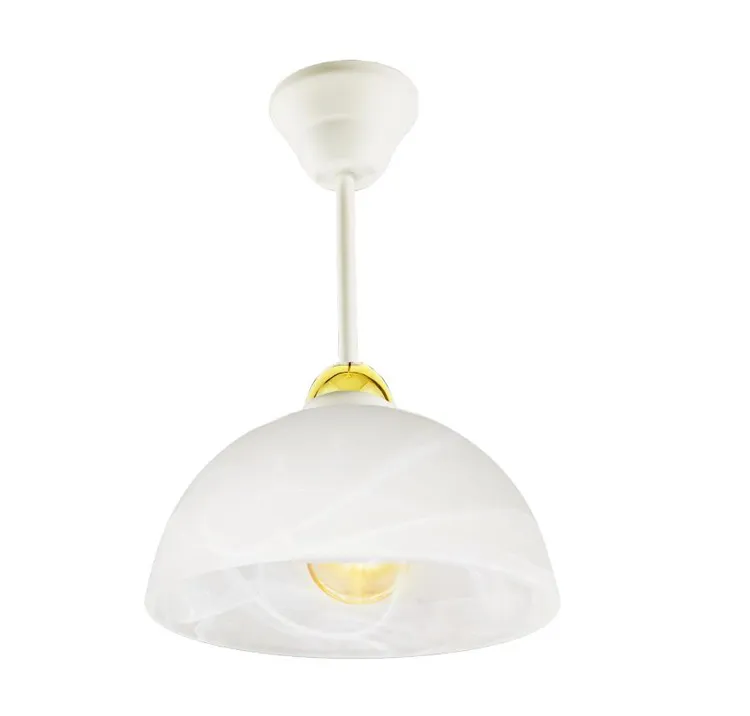 Biała nowoczesna lampa sufitowa M044 Romer | Edinos.pl