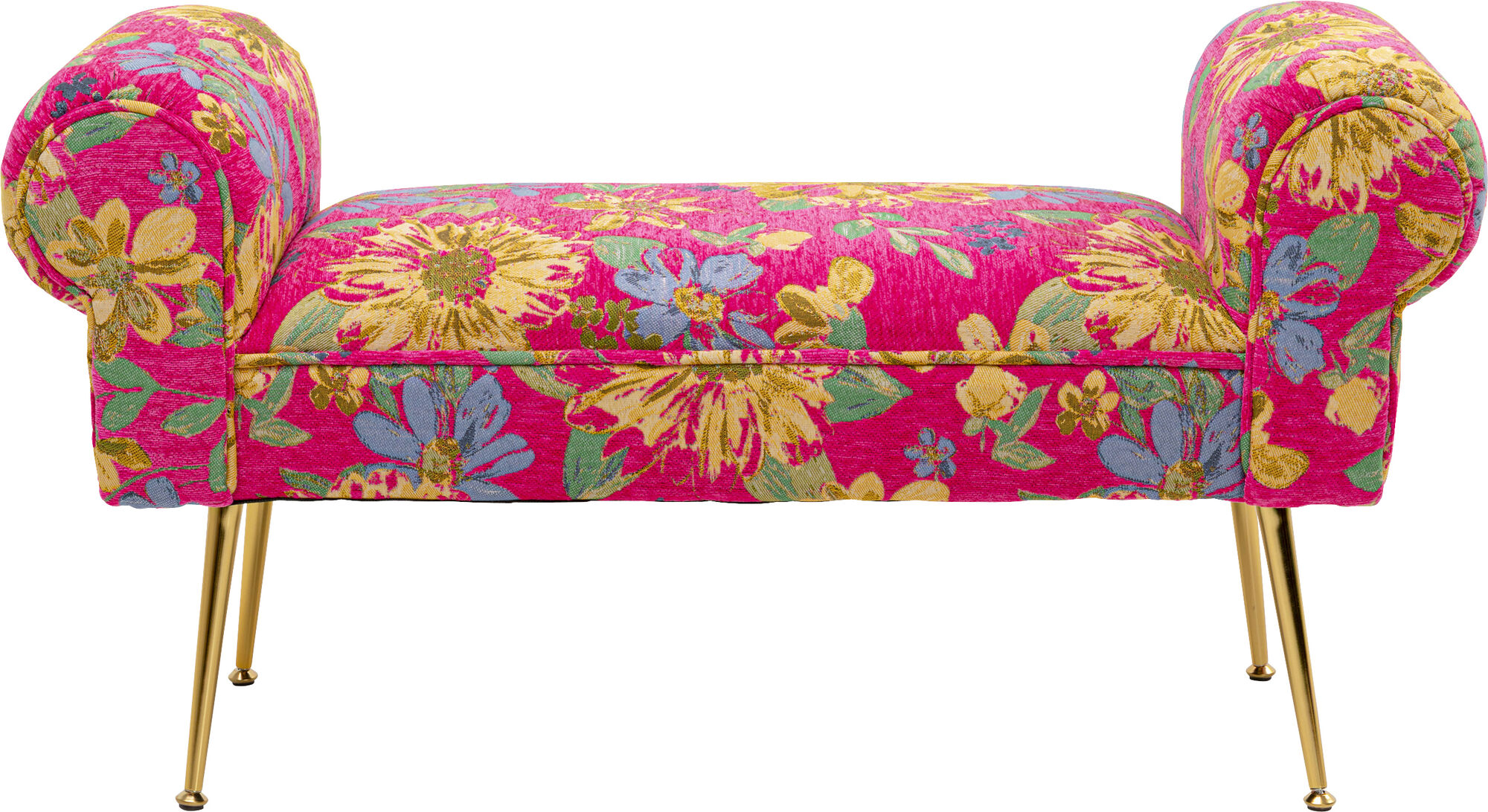 Ławka Wing Flower Fever różowa 100 cm