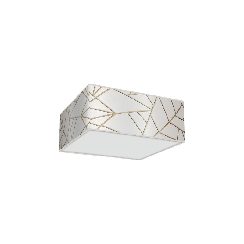 Lampa Sufitowa Ziggy White White/Gold 3Xe27