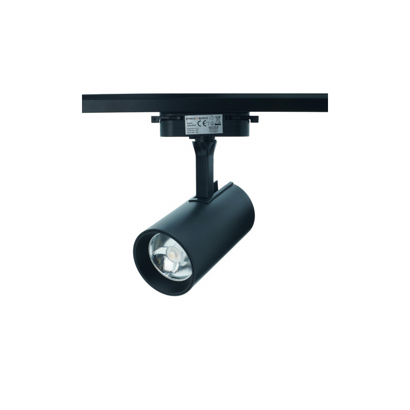 Lampa Na Szynoprzewód Czarna Ductus
