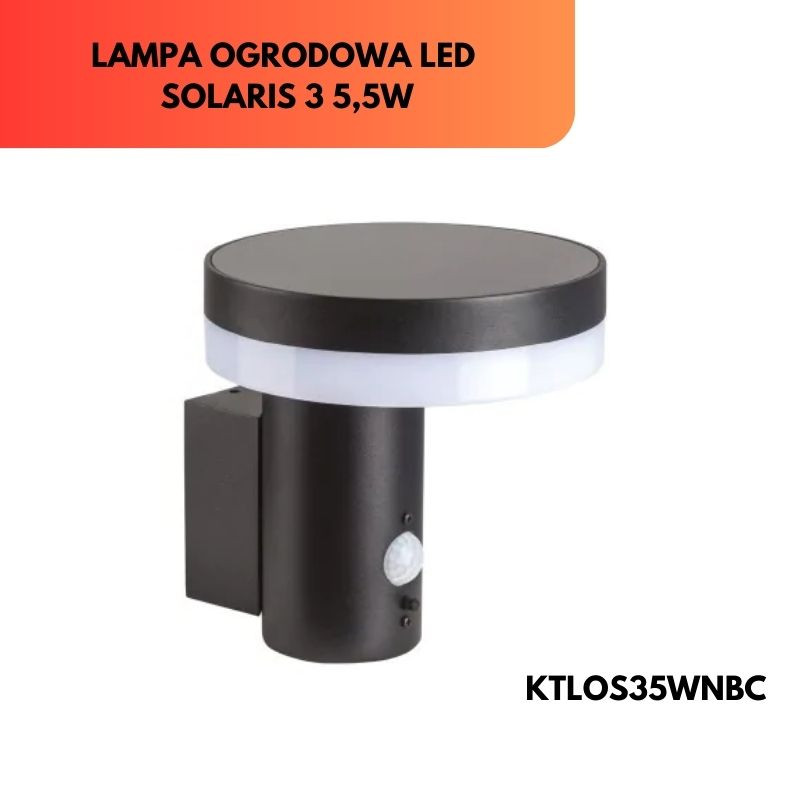 Lampa Ogrodowa Led Solaris 3 5,5W Barwa Neutralna