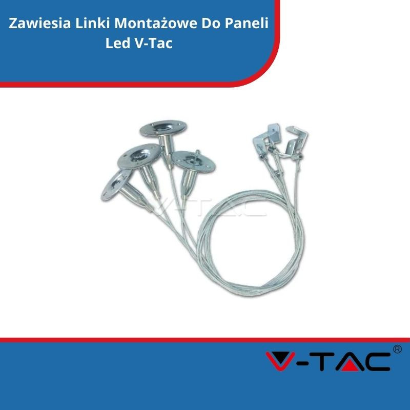 Zawiesia Linki Montażowe Do Paneli Led V-Tac