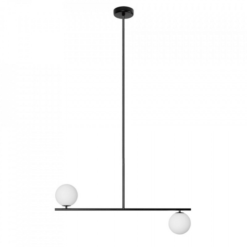 Suguri C Czarna Lampa Sufitowa W Rozmiarze Xl