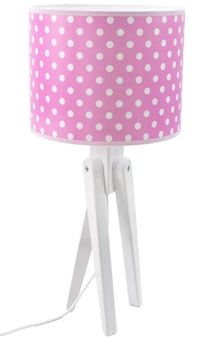 Lampka nocna dla dziewczynki trójnóg S196-Sentios | Edinos.pl