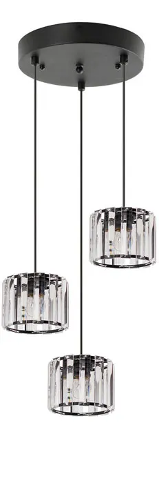 Lampa wisząca glamour nad stół do salonu S694-Verdona | Edinos.pl