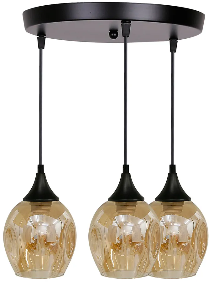Nowoczesna lampa nad stół trzypunktowa Z034-Circile | Edinos.pl