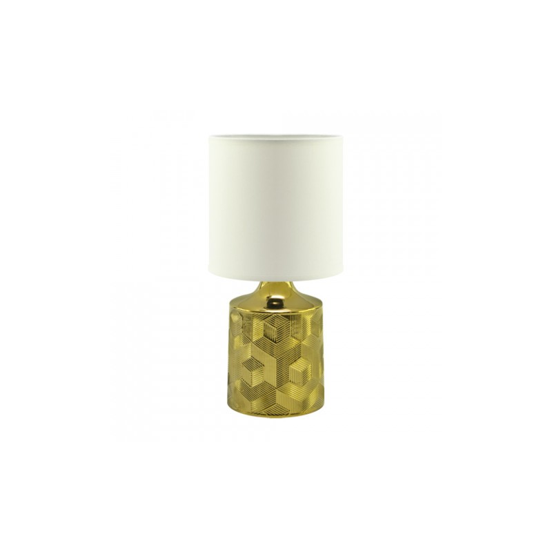 Złota Lampka Nocna Linda E14