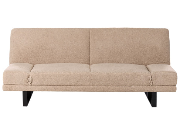Sofa kanapa rozkładana 3-osobowa piaskowa