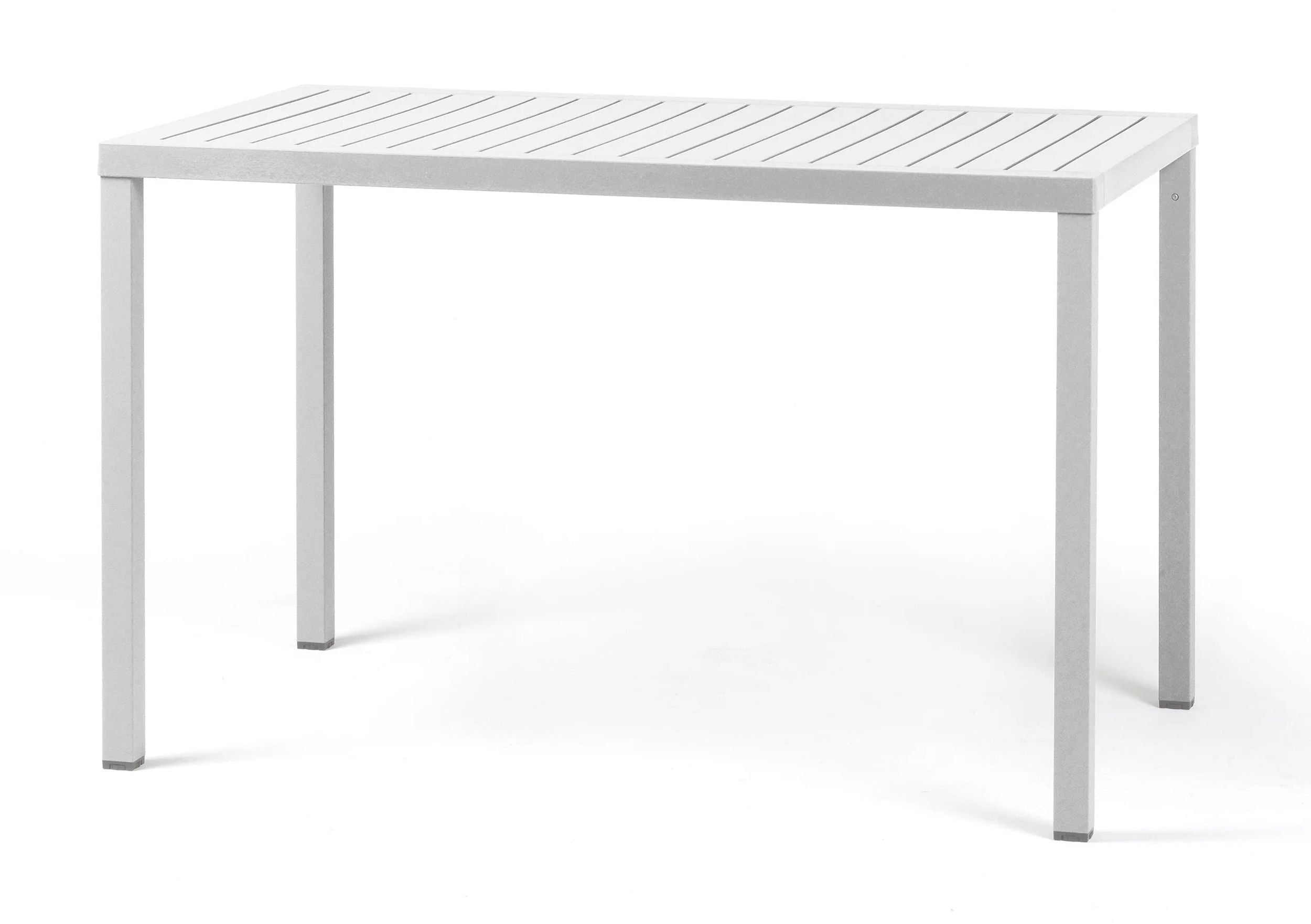 Stół ogrodowy Cube Nardi 120x70 cm z certyfikowanego tworzywa biały