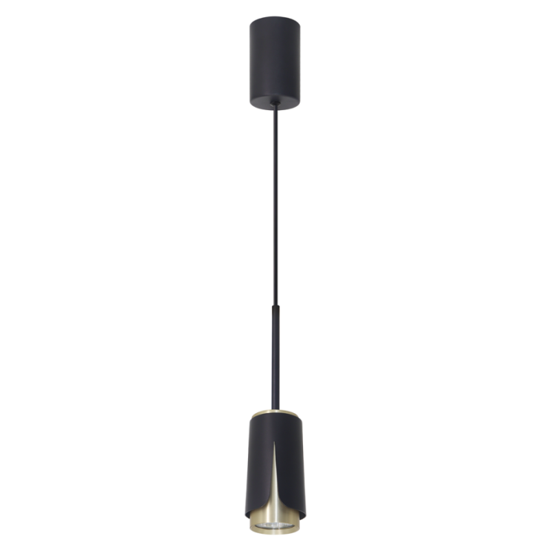 Flower Black Gold Lampa Wisząca 1Xgu10