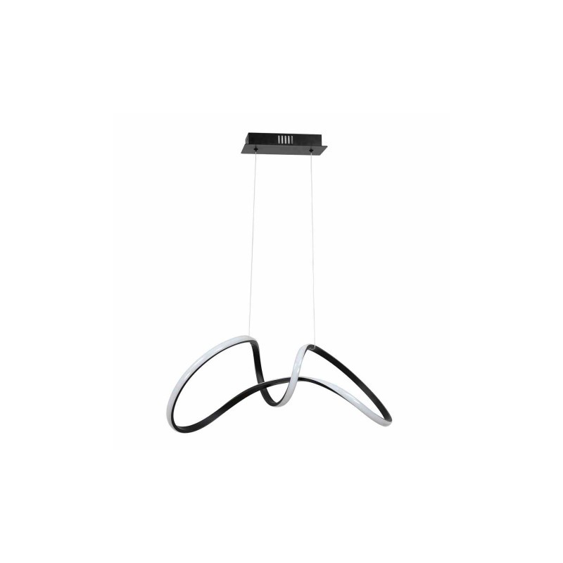 Lampa Wisząca Tesoro Black 48W Led