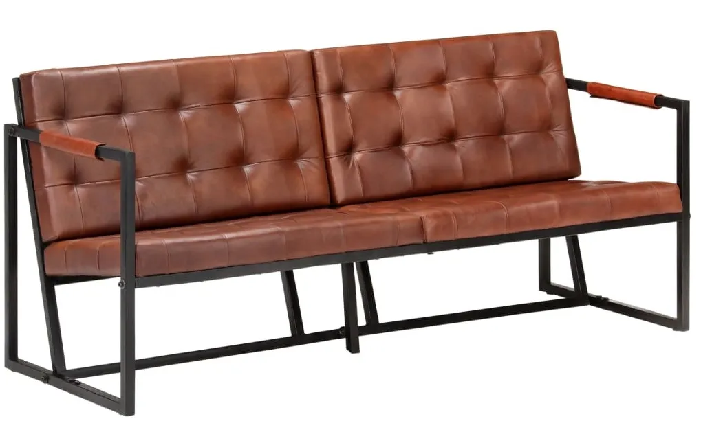 Nowoczesna sofa 3-osobowa ze skóry Bienee | Edinos.pl