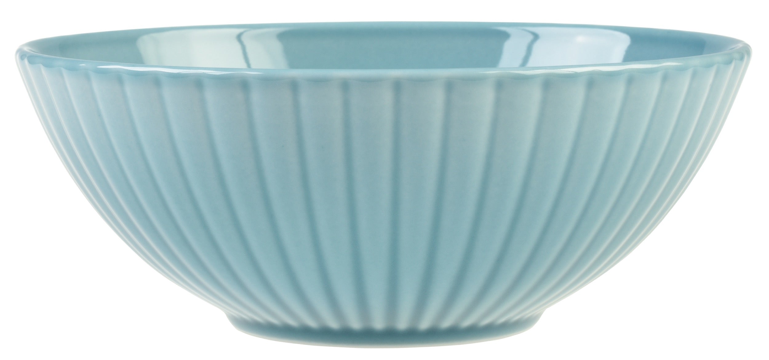 Zestaw 6 misek salaterek porcelanowych Daisy 17 cm turkusowy