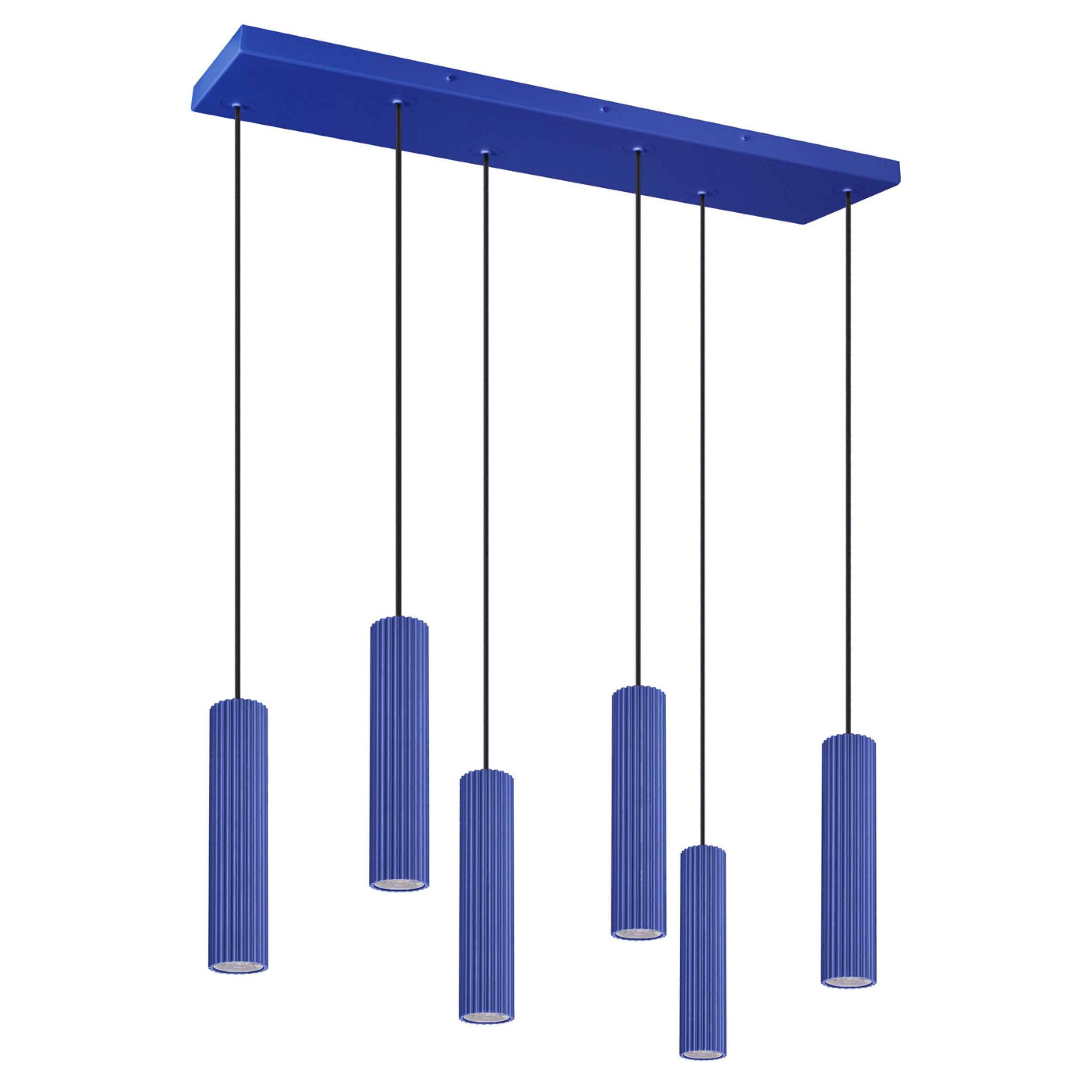 Lampa wisząca Smart Ivar 6L ultramaryna LED barwa neutralna
