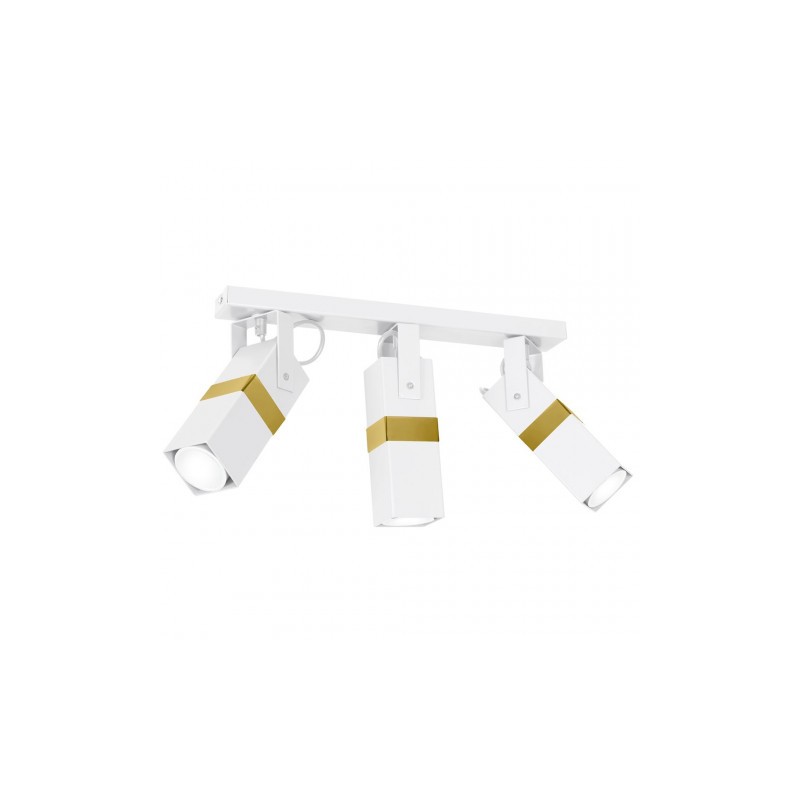 Lampa Sufitowa Vidar White/Gold 3Xgu10