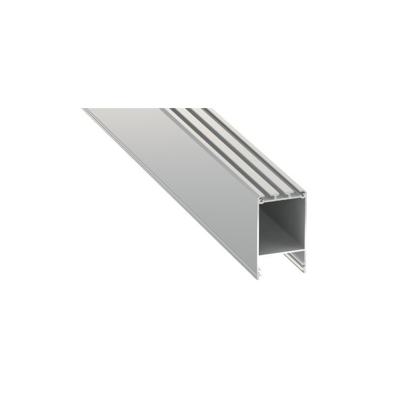 Profil Led Nawierzchniowy Lumines Claro - Srebrny 2M