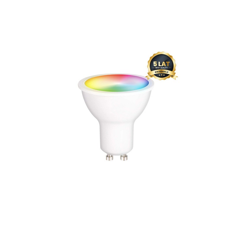Żarówka Led Wi-Fi Gu10 5W Smart Tuya Rgb+Cct+Dim