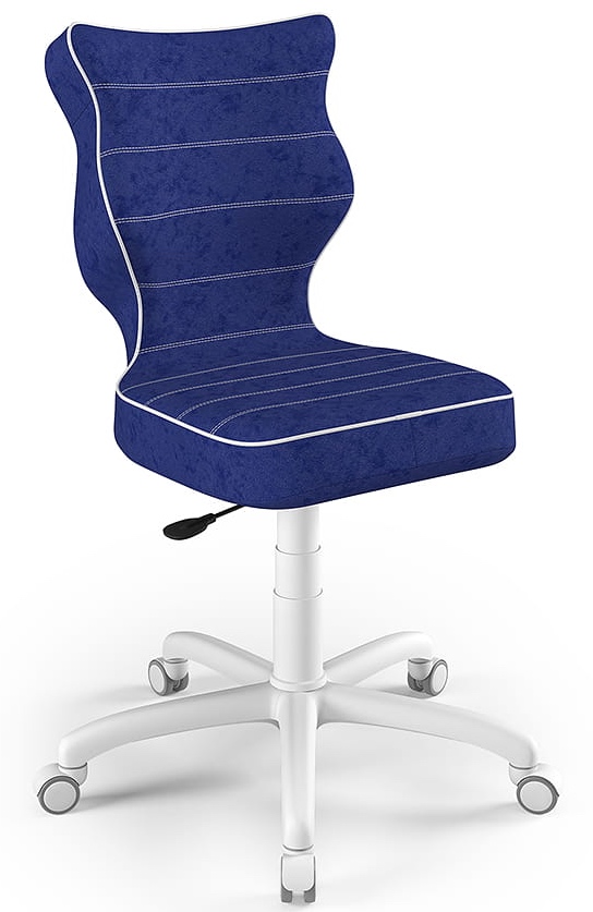 Młodzieżowe krzesło do biurka Petit White rozmiar 6 (159-188 cm)