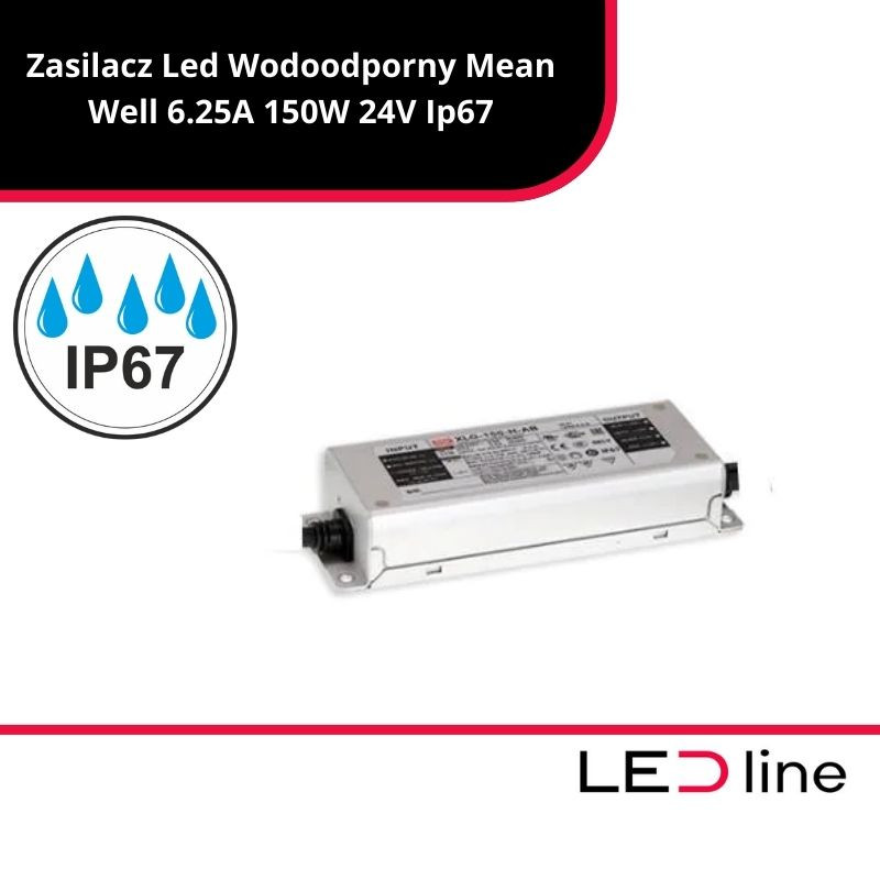 Zasilacz Xlg-150-24A 6,25A 150W 24V Ip67