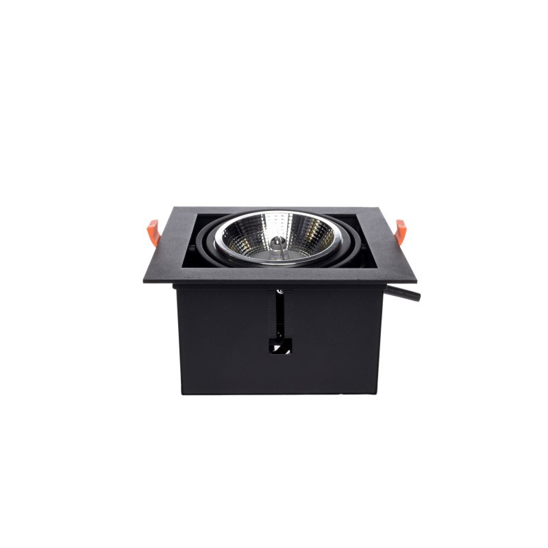 Oprawa Podtynkowa Plaza 1Xgu10 Ar111 Czarna