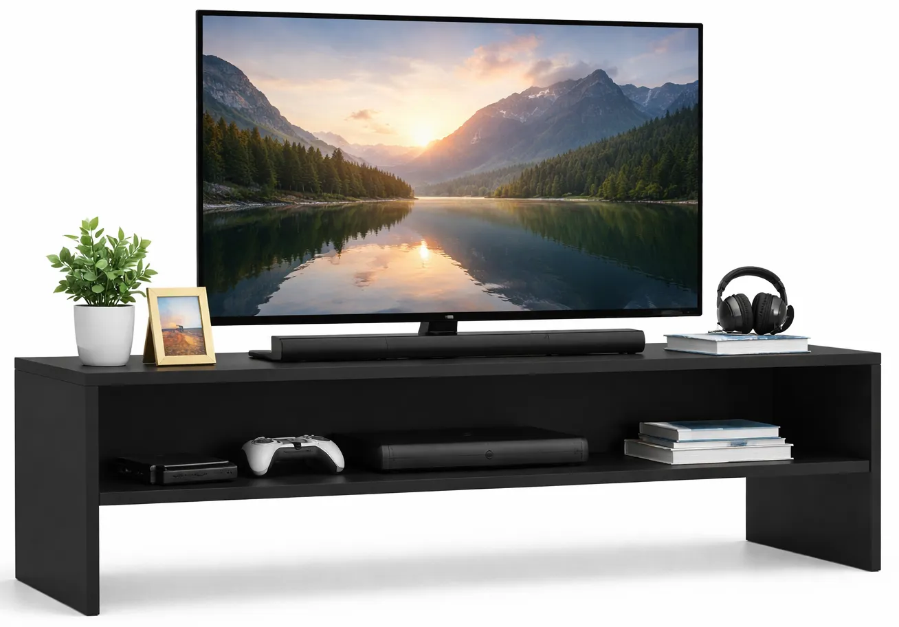 Minimalistyczna szafka pod TV stojąca Sarsa | Edinos.pl